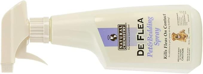 Natural Chemistry De Flea Pet and Petting Spray - 16.9 fl oz