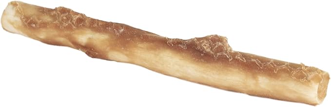 Beef Collagen Sticks for Dogs, Dog Chews Long Lasting, Rawhide Free - 15 Pack High Protein Chew Dog Treats for Small, Medium, and Large Dogs