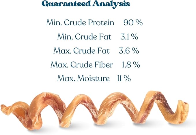 Lara & Olive 7"-9" Bully Stick Springs for Dogs | Rawhide Free | 100% Beef | Single Ingredient Chew Treat Bones | Fully Digestible | Odorless | 5 Pack