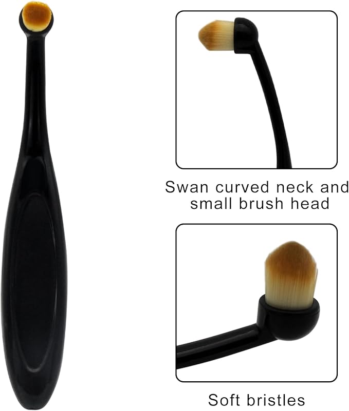 Cat& Dog Toothbrush, 3Pcs Durable Small Dog Tear Stain Remover Brush with Soft-Bristled, Easy Comfort Pet Teeth Cleaning, Dog Dental Care for Puppies/Cats/Small Pets (A,3pcs)