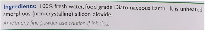 Lumino Pet and People Food Grade Diatomaceous Earth, 1.5lb