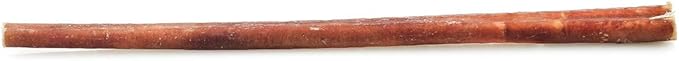 Barkworthies Odor-Free 12 inch Bully Sticks | 5 Pack | All-Natural Dog Chews - Highly Digestible, Premium Rawhide Alternative Dog Treats, Promotes Dental Health