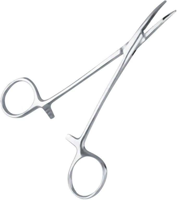 Pet Dog Cat Ear Hair Tweezers, Professional Stainless Steel Dogs Ear Hair Cleaning Clamp Ear Hair Remover Dog Grooming Tools Pet Dog Trimmer Accessories (SMALL)