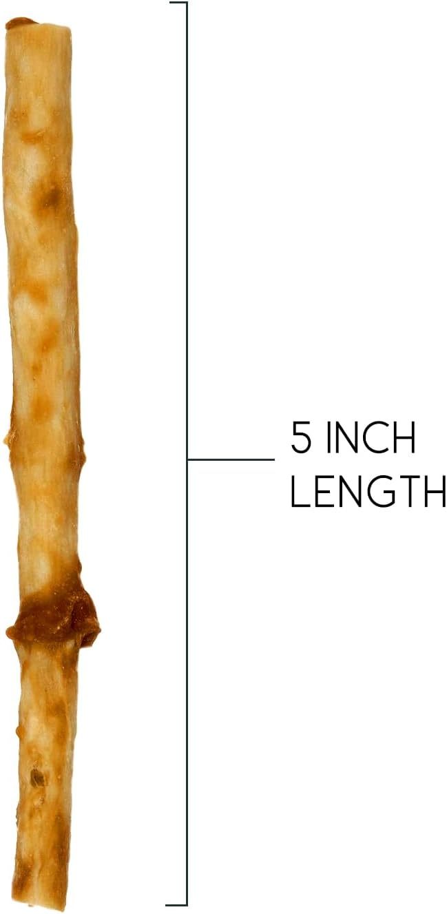 Chicken Collagen Sticks for Dogs, Dog Chews Long Lasting, Rawhide Free, 25 Count, Bully Sticks for Large, Medium, and Small Dogs