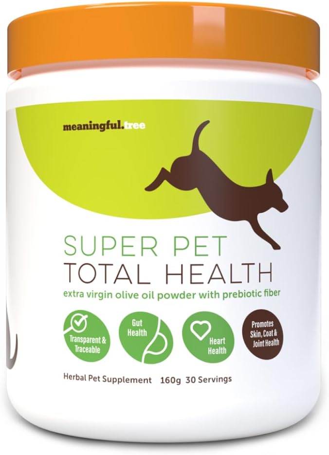 Heart Health for Dogs, Fiber Supplement for Digestive Health, Heart Health & Gut Health, Coat & Joint Health, Made in USA, Only Two Natural Ingredients, 1 Pack