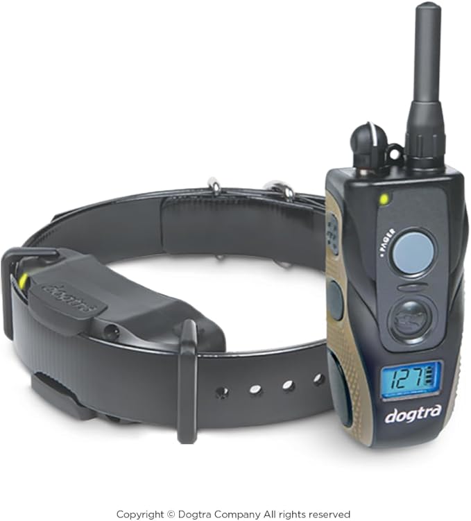 Dogtra 1900S Ergonomic 3/4-Mile IPX9K Waterproof High-Output Remote Dog Training E-Collar