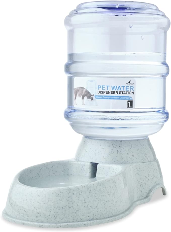 Noa Store Automatic Pet Water Dispenser | BPA Free 1 and 3 Gallon Cat Water Dispenser Food Dispenser, H20, Dog Small and Big Cat Feeder, Cat Water Bowl and Dog water dispenser, Automatic Pet waterer