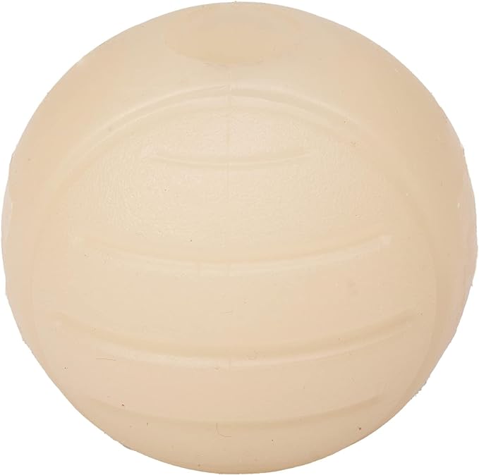 Amazon Basics Assorted Toy Dog Balls Bundle, 2.5-Inch, 3-Pack, Blue, Beige, Orange
