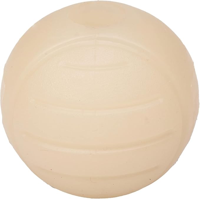 Amazon Basics Glow Toy Dog Balls, 2.5-Inch, 3-Pack, Beige