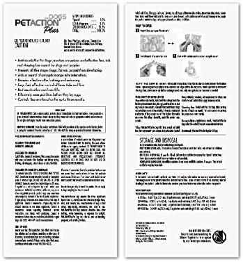 Pet Action Plus Flea & Tick Treatment for Large Dogs, 45-88 lbs, 3 Month Supply