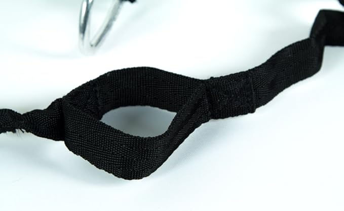 Neewa Tug Line with Bungee, Skijoring tug line, Bikejoring, Skijoring, Hands Free Dog Leash, Dog Joring, Tow Line, Designed to run one or More Dogs with a Bicycle or skis (2.0-2.5m (6.5-8.0ft), Black)