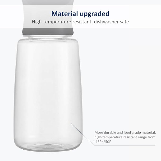 WePet Portable Dog Water Bottle with Food Container, 25 OZ + 6 OZ, Leak Proof Puppy Water Dispenser with Drinking Feeder for Pets Outdoor Walking, Hiking, Travel, Food Grade Plastic