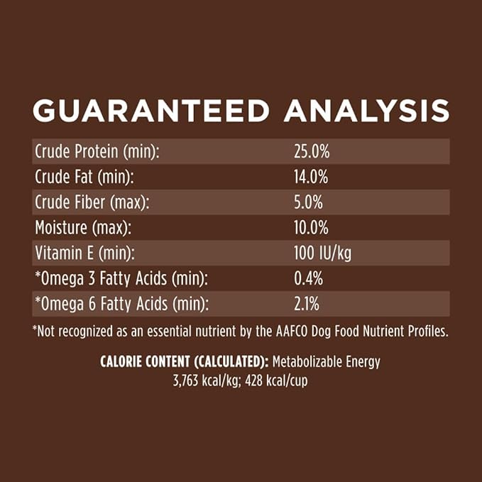 Real Chicken & Brown Rice Recipe Natural Dry Dog Food, 25 lb. Bag