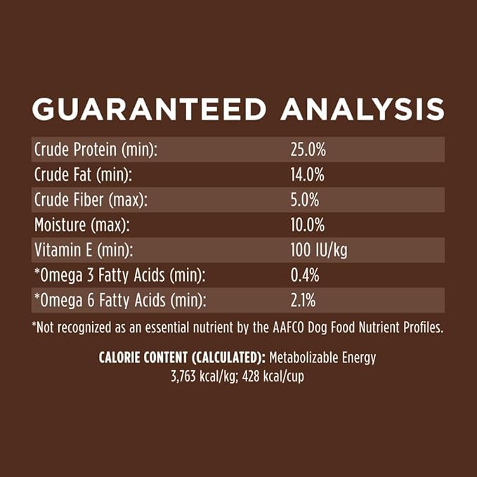 Real Chicken & Brown Rice Recipe Natural Dry Dog Food, 25 lb. Bag