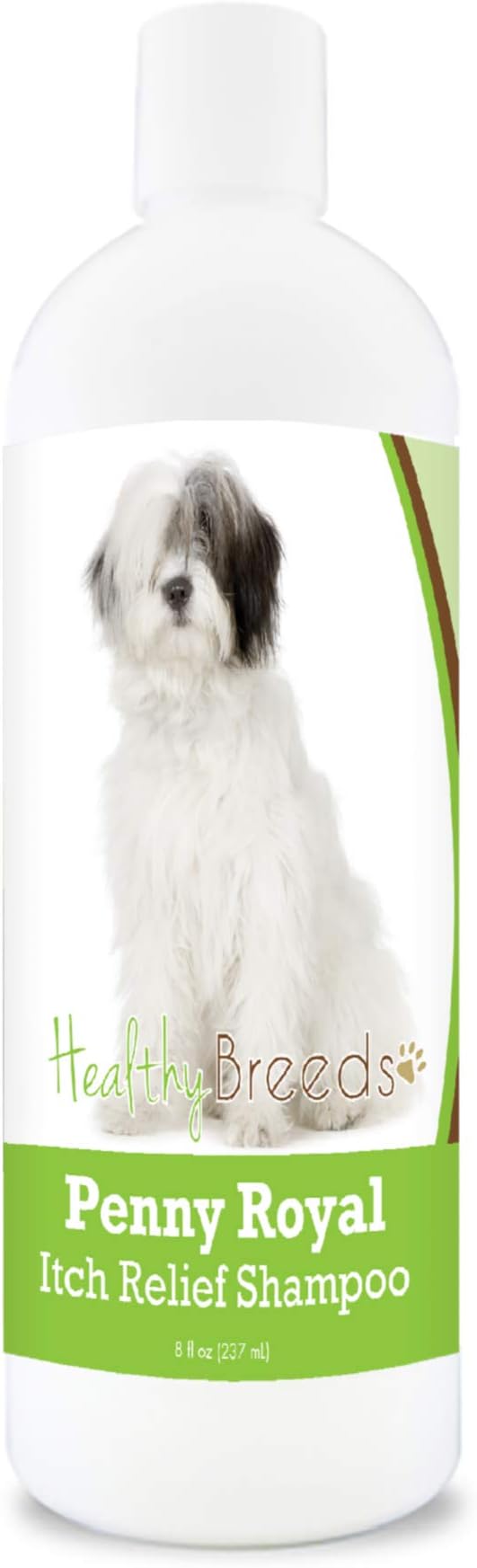 Healthy Breeds Old English Sheepdog Penny Royal Itch Relief Shampoo - Stop The Scratching & Relieve The Itch with Essential Oils of Eucalyptus & Cedarwood - Mint Scent - 8 oz