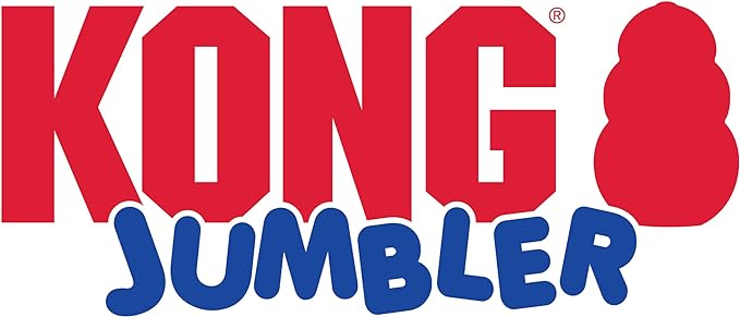 KONG Jumbler Ball - Interactive Dog Toy for Dog & Puppy Playtime - Fetch Toy with Tennis Ball - Dog Supplies for Engaging Play - for Medium/Large Dogs