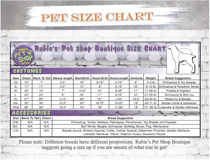 Rubie's Pet Fleece Devil Dawg Costume Hoodie Party Supplies, Fleece Devil Dawg Costume Hoodie, Large