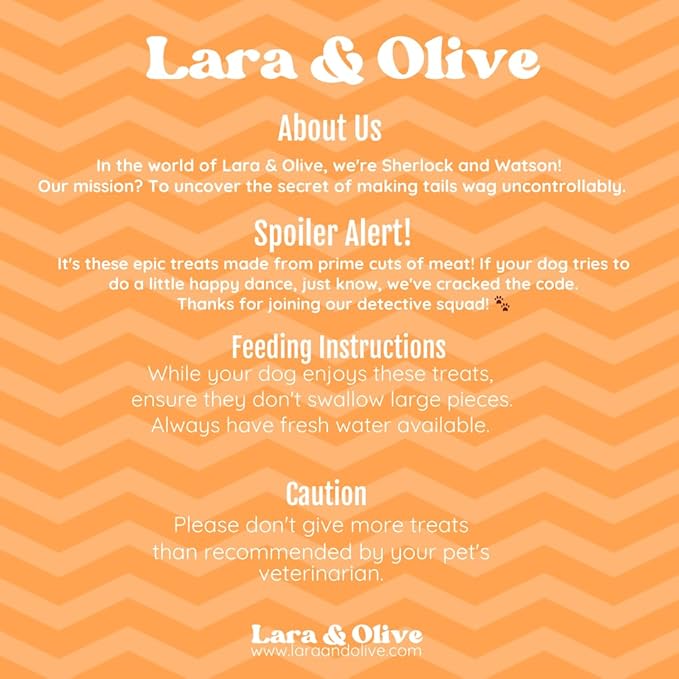 Lara & Olive 7"-9" Bully Stick Springs for Dogs | Rawhide Free | 100% Beef | Single Ingredient Chew Treat Bones | Fully Digestible | Odorless | 5 Pack