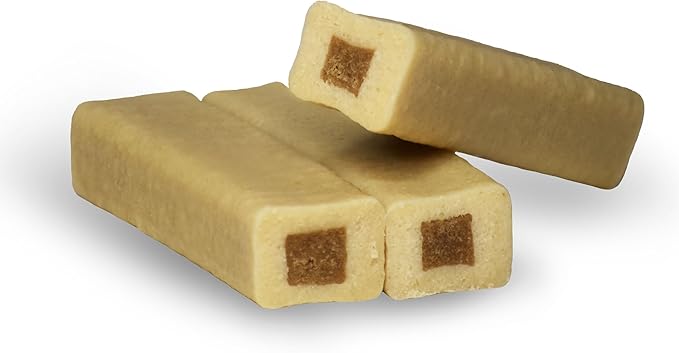 Ultra Chewy Chicken Mini Double Treat Bones: Long-Lasting Dog Treats Made in USA, Highly Digestible, Ideal for Aggressive Chewers 9oz (2 Packs)