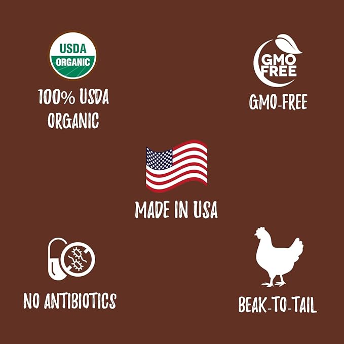 Petsmont Meat Munchies - Organic Dog Chicken Jerky Treats - 5oz