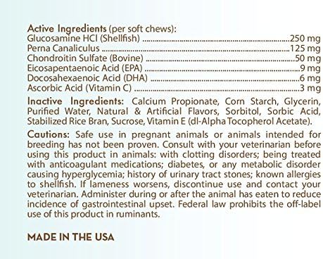 Healthy Breeds Portuguese Podengo Pequeno Z-Flex Minis Hip and Joint Support Soft Chews 60 Count