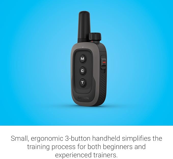 Garmin Delta® SE Handheld, Simple 3-Button Handheld for Dog Training, Train Up to Two Dogs, Water Resistant