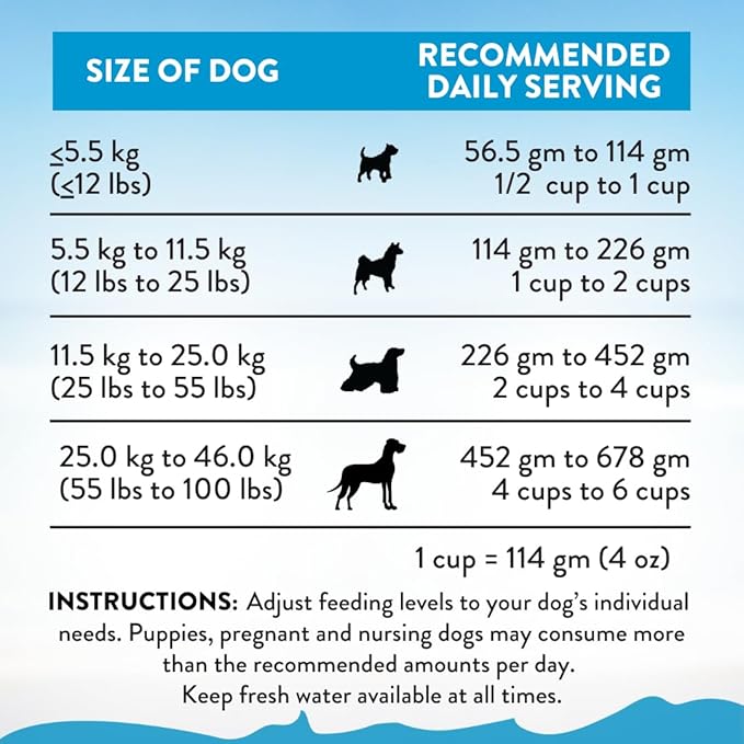 Addiction Salmon Bleu Dog - Dry Dog Food - Complete and Balanced Diet - Skin and Coat Health Dog Formula - Features Premium King Salmon - 20 lb