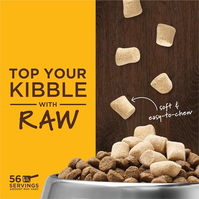 Instinct Raw Boost Mixers Freeze Dried Raw Dog Food Topper, Grain Free, 14 Ounce (Pack of 1)