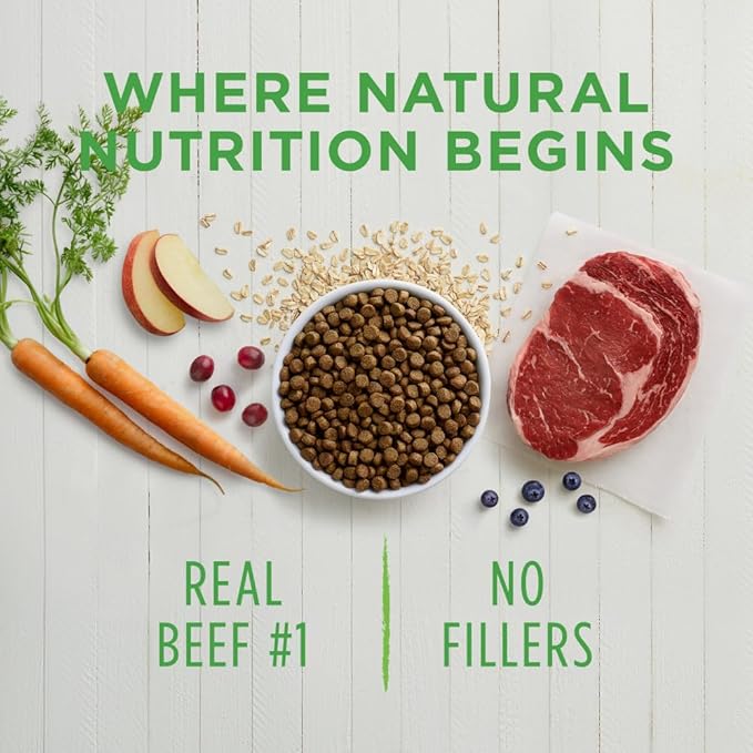 Instinct Be Natural Real Beef & Barley Recipe Natural Dry Dog Food, 25 lb. Bag