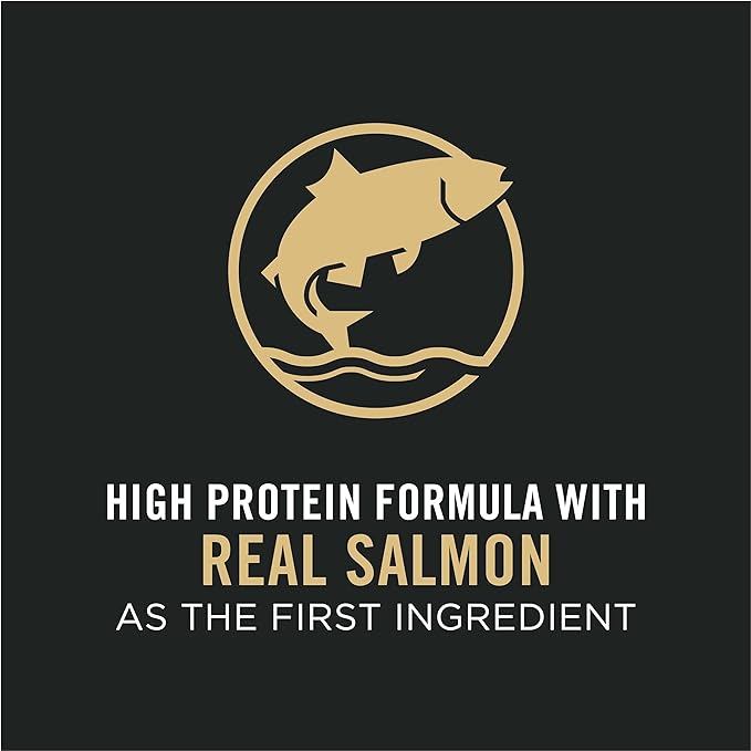 Purina Pro Plan High Protein Dog Food With Probiotics for Dogs, Shredded Blend Salmon & Rice Formula - 5 lb. Bag
