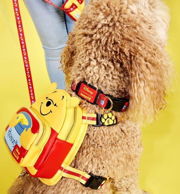 Loungefly Disney Winnie The Pooh Cosplay Dog Harness Small, Yellow