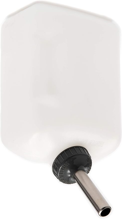 Lixit Wide Mouth Water Bottles for Large and Small Dogs (64oz Large Dog, White)