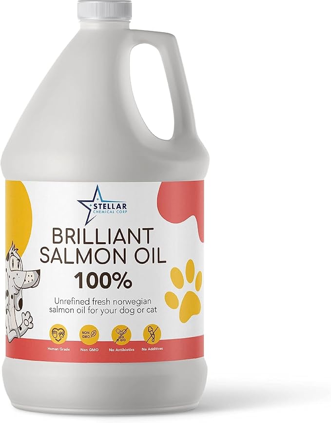Pure Wild Alaskan Salmon Oil for Dogs & Cats-Stellar Chemical Corp