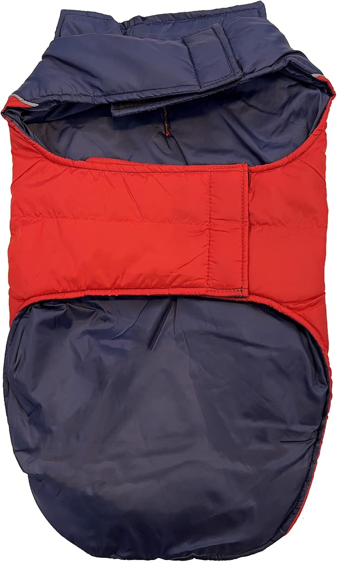 Pets First MLB Atlanta Braves Puffer Vest for Dogs & Cats, Size Small. Warm, Cozy, and Waterproof Dog Coat, for Small and Large Dogs/Cats. Best MLB Licensed PET Warming Sports Jacket (BRV-4081-SM)
