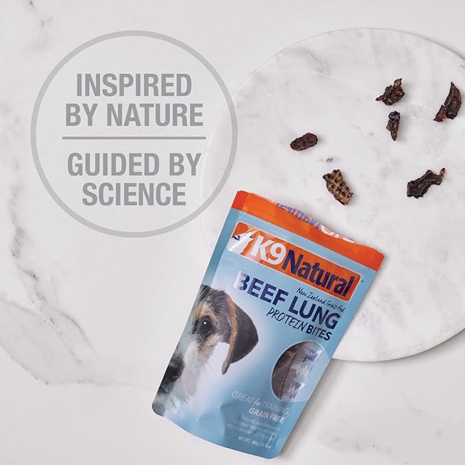 K9 Natural Grain-Free Freeze-Dried Dog Treats, Lamb Bites 1.76oz