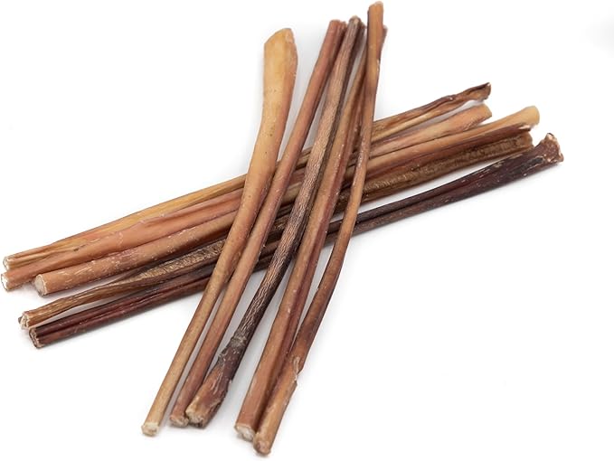 Best Bully Sticks 12 Inch Odor Free Bully Sticks for Dogs, 12 Pack - 100% Natural, Grass-Fed Beef, Digestible Bully Bones, Grain and Rawhide Free, Odorless Dog Bully Sticks for Large Dogs