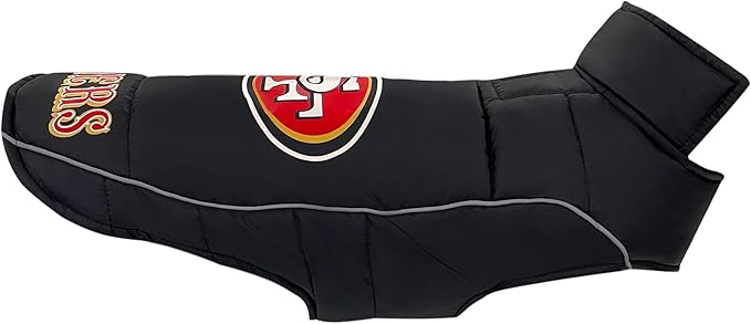 Pets First Pets NFL Licensed Dog & Cat Vest Pet Puffer Down Coat Jacket, Team Color, Medium US