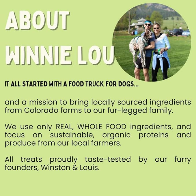 Winnie Lou Organic Dog Treats, Bison Liver Tidbits Jerky Human Grade Dog Treats for All Sized Breeds, All Natural Dog Treats with No-Added Sugar, Glycerin & Preservatives, Made in USA, 2.5 Oz (71g)