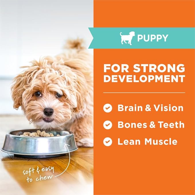 Instinct Freeze Dried Raw Meals for Puppies Grain Free Cage Free Chicken Recipe Dog Food, 9.5 oz. Bag