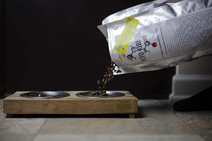 Keto-Kibble – High Protein, Low Carb, Starch Free, Grain Free Dog & Cat Food - 8 lb