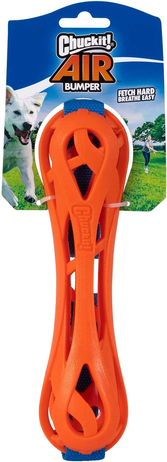 Chuckit Air Fetch Bumper Dog Toy, Orange