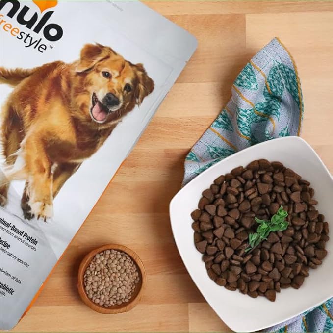 Nulo Freestyle Adult Trim Formula Grain-Free Weight Management Dry Kibble Dog Food With Healthy Digestive Aid BC30 Probiotic and L-Carnitine, Cod & Lentils, 6 Pound Bag