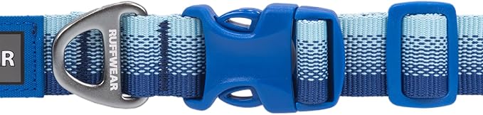 Ruffwear, Front Range Dog Collar, Durable and Comfortable Collar for Everyday Use, Coastal Fade, 20"-26"