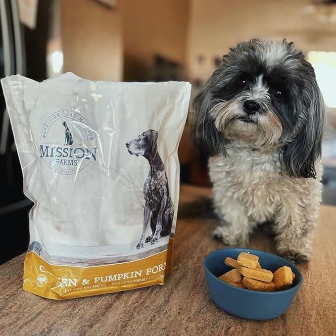 Mission Farms Freeze-Dried Raw Chicken & Pumpkin Formula Dog Food, 12oz Bag