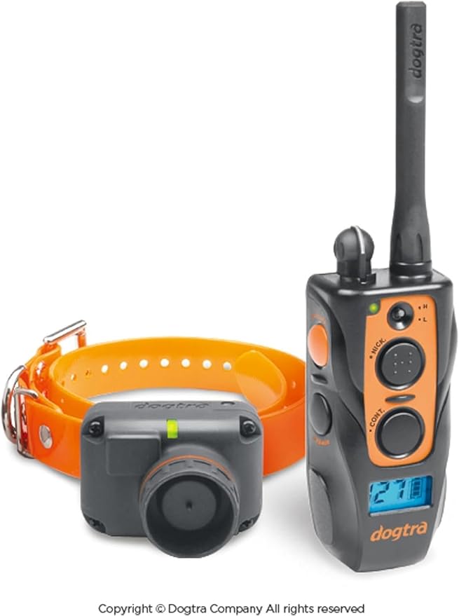 Dogtra 2700T&B Long Range 1-Mile 1-Dog Training & Beeper Remote Dog Training E-Collar for Upland Gun Dog