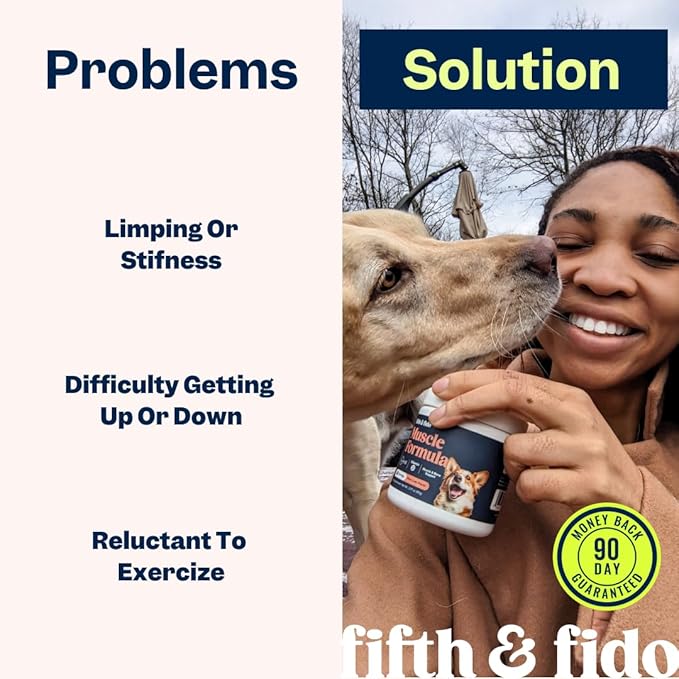 Dog Weight Gainer - Weight Gain Dog Food - Dog Protein Powder - High Calorie Weight Gainer for Dogs - Dog Muscle Builder - Puppy Weight Gainer