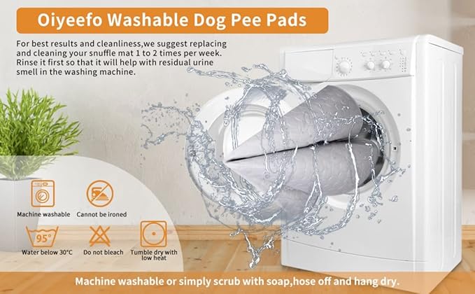 ZXCVB Washable Pee Pads for Dogs 40*26 in 2 Pack Reusable Puppy Pads Waterproof Pet Training Pads, for Floor Protector, Couch Cover, Crate, Potty Training