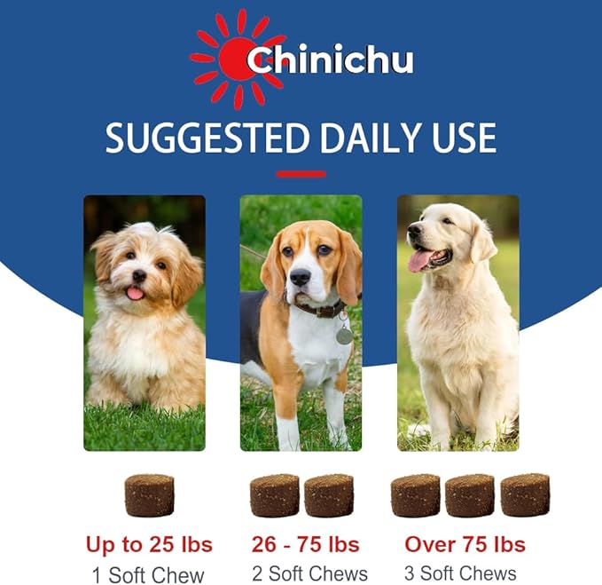 Probiotics for Dogs - Digestive Enzymes for Gut Flora, Digestive Health, Diarrhea & Bowel Support - Dog Supplement Soft Chew for Pet Immune System - Clinically Studied DE111 - Duck Flavor