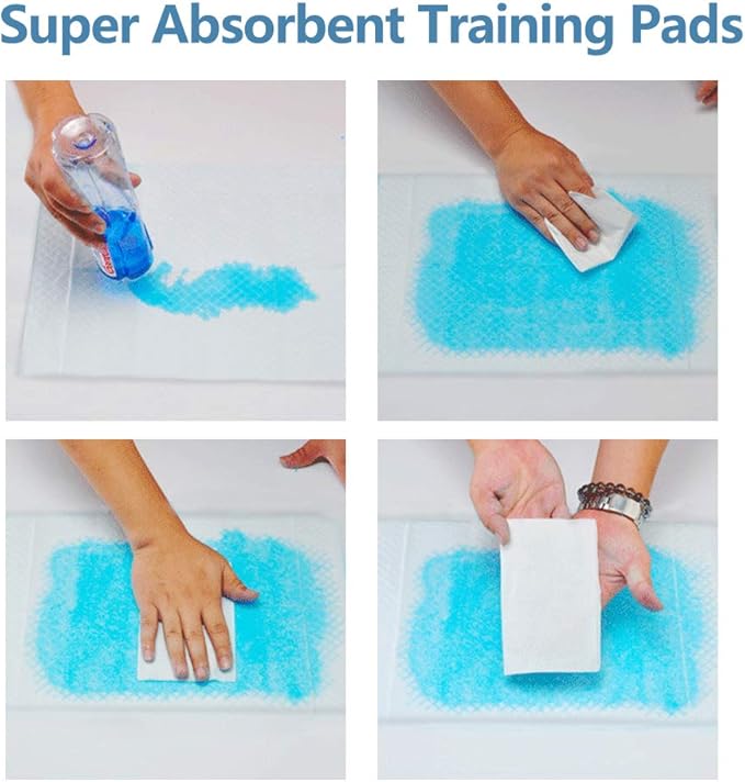 PAWISE Dog Training Pad Holder Tray, Indoor Puppy Potty Pee Pad Floor Tray with 12pcs Pee Pads