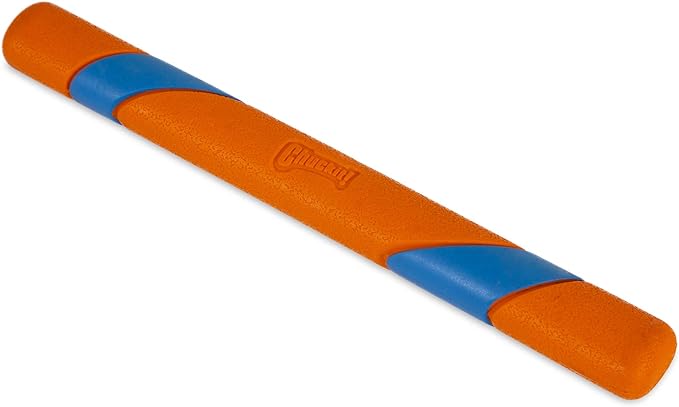 Chuckit! Flying Squirrel Dog Toy, Size Large (11" Diameter) and Chuckit! Ultra Fetch Stick for All Breed Sizes